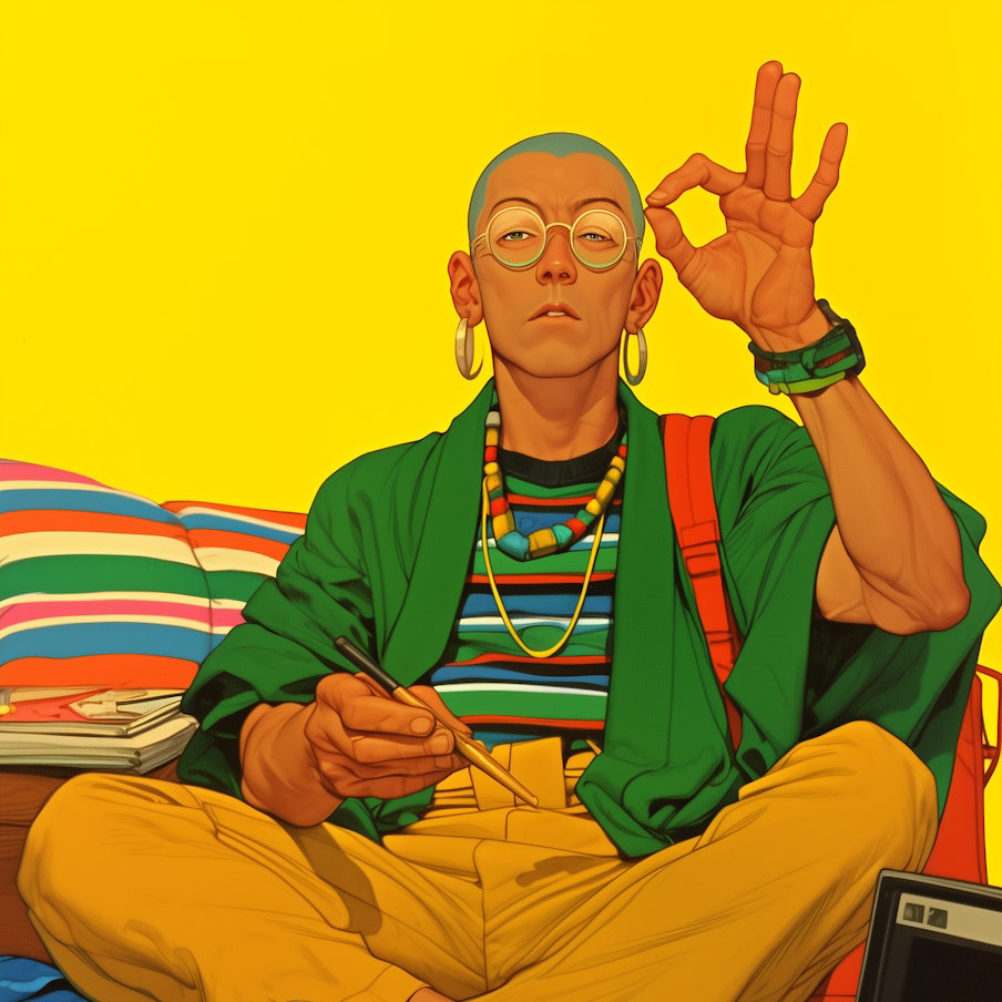 Raja Harsha portrait